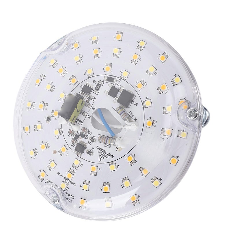 Ceiling Fan LED Light Retrofit Kit: 15W 3CCT Dimmable LED Light - Memory Function Magnetic Installation for Home Room Ceiling Fan Light Replacement - Image 5