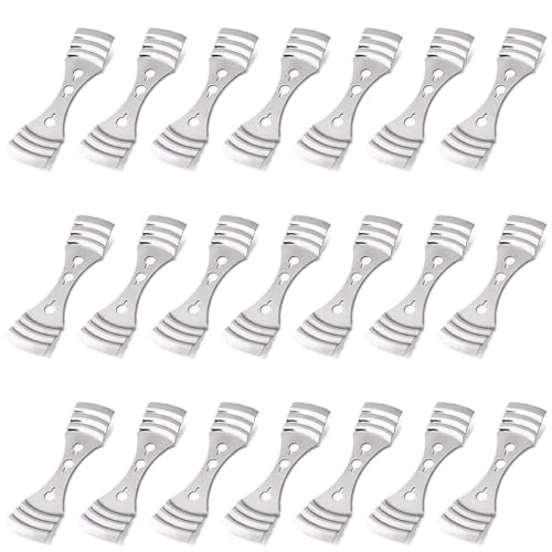 EricX Light Metal Wick Centering Device - 21 Pieces Wick Holder for Candle Making - Image 1