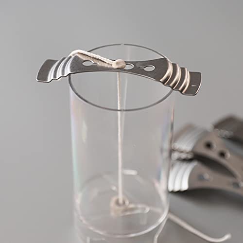 EricX Light Metal Wick Centering Device - 21 Pieces Wick Holder for Candle Making - Image 3