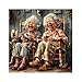 IdeaBazar Fun Grandma Friendship Puzzles for Adults 1000 Pieces Cute Dog Animal Art Jigsaw Puzzles Colorful Pretty Challenging Puzzle - Image 4