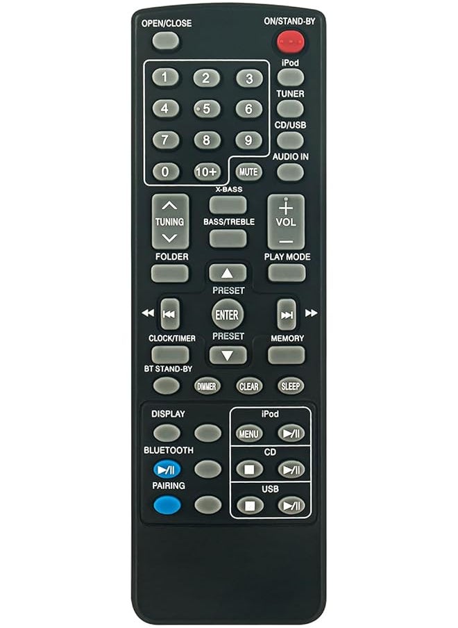 erorex - Replaced Remote Control Ga328Awsa Fit For Sharp Audio System Dk Kp85P Dk Kp85 Rrmcga328Awsa - Image 1