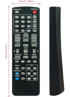 erorex Replaced Remote Control Ga328Awsa Fit For Sharp Audio System Dk Kp85P Dk Kp85 Rrmcga328Awsa  - Image 4