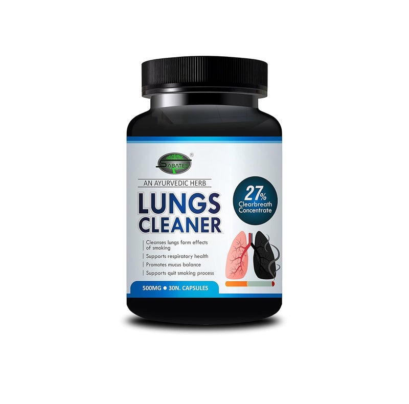Sabates - Lungs Cleaner Organic Medicine For Smokers Cleanses & Detoxifies Lungs -safe & effective - Image 1