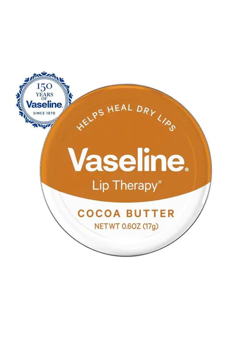 Vaseline Lip Therapy Petroleum Jelly Cocoa Butter 17g - Image 1