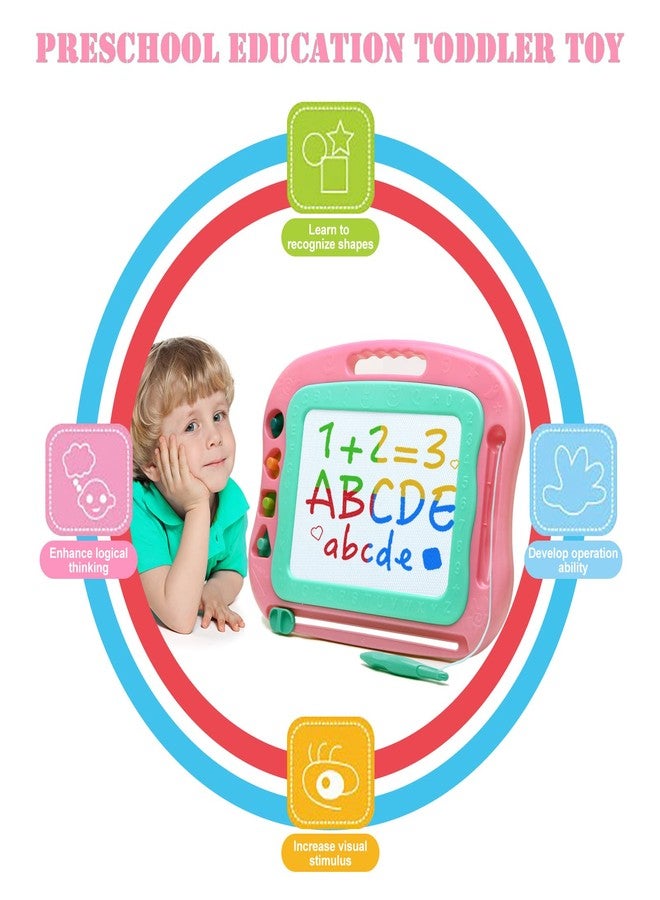vusum Magnetic Drawing Board Magna Kids Doodle Board,Toddler Toys for Girls Boys 3 4 5 6 7 Year Old,Large Etch A Gifts Sketch Board Colorful Magnet Erasable Pad - Image 3