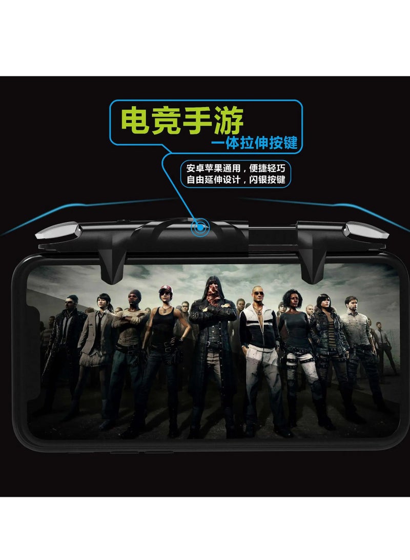 G5 Mobile Trigger Portable Game Controllers Battery Free Foldable Game Trigger Plug and Play for iOS and Android Phones (PUBG/Fortnite/Rules) - Image 4