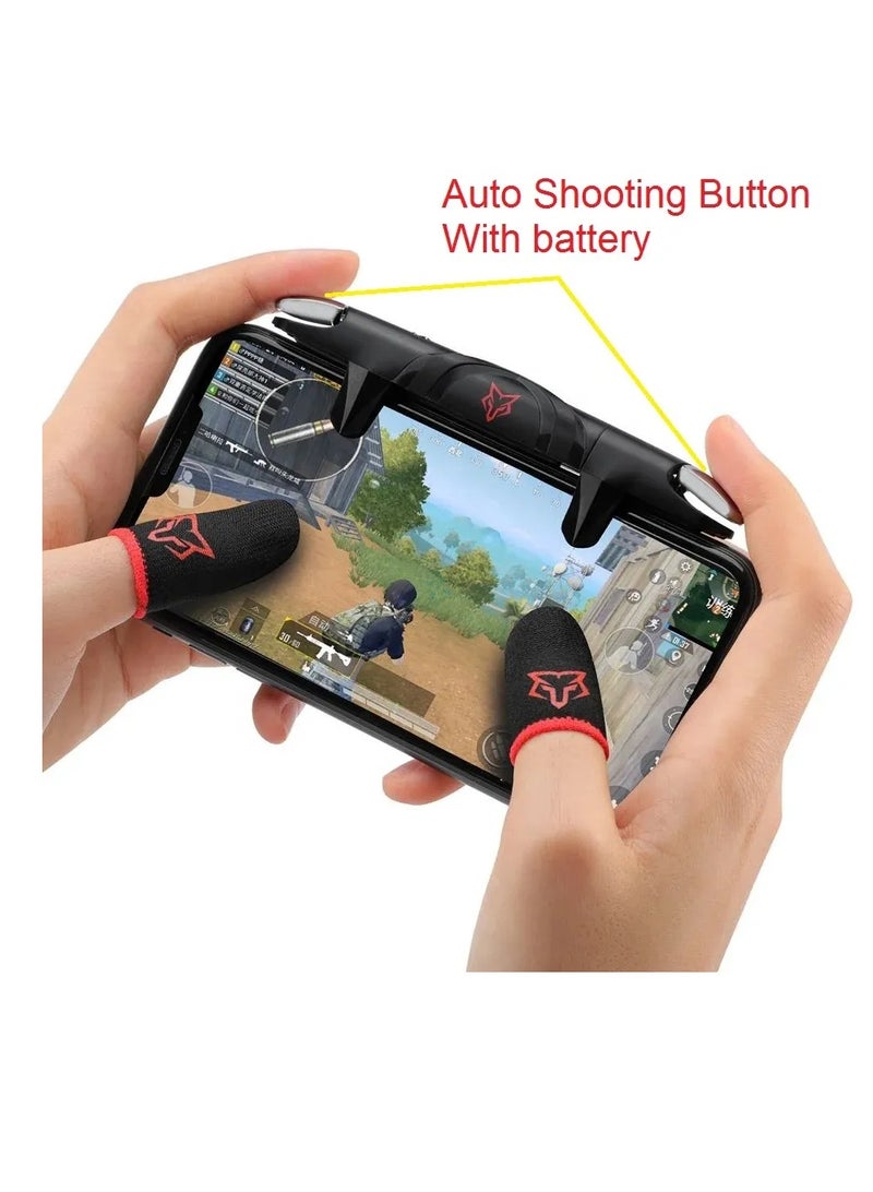 G5 Mobile Trigger Portable Game Controllers Battery Free Foldable Game Trigger Plug and Play for iOS and Android Phones (PUBG/Fortnite/Rules) - Image 2