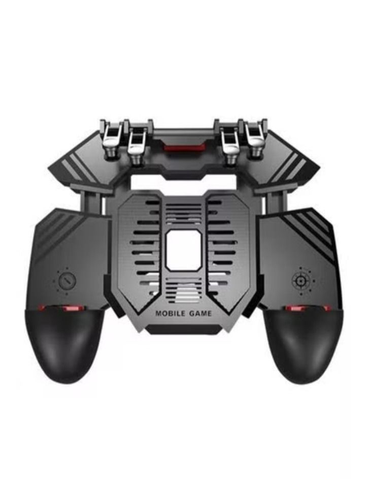 ACLIX Mobile Phone Controller 6 Fingers Grip Gamepad L1 R1 Trigger Phone Game Radiator Gaming Remote Fits for PUBG/Fortnite/Rules of Survival Game/COD - Image 1