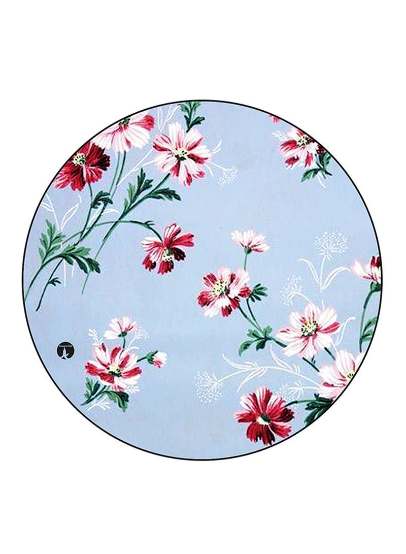RKN Flowers Printed Mouse Pad  Multicolour