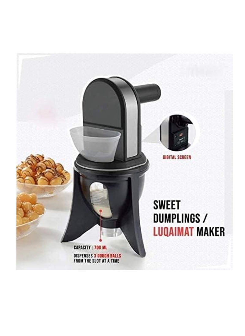 ELTRAZONE Sweet Dumpling Luqaimat Maker Portable Sweet Ball Luqaimat Maker Electric Deep Fryer Electric sweet ball maker donuts meatball Luqaimat maker - Image 3