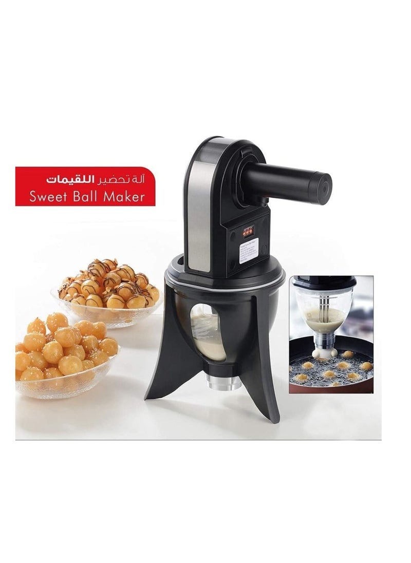 ELTRAZONE Sweet Dumpling Luqaimat Maker Portable Sweet Ball Luqaimat Maker Electric Deep Fryer Electric sweet ball maker donuts meatball Luqaimat maker - Image 4