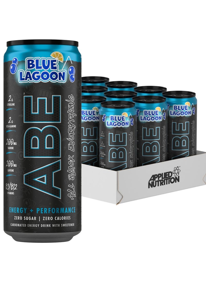 Applied Nutrition - Abe Energy + Performance Blue Lagoon Flavor 330Ml Pack Of 12 - Image 1
