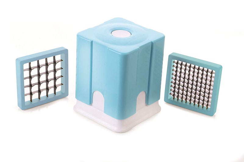 AONTAN ENTERPRISE Potato Chipser Vegetable Finger Chips Cutter Dicer/Chopper French Fries Make Plastic (Multi Colour) - Image 5