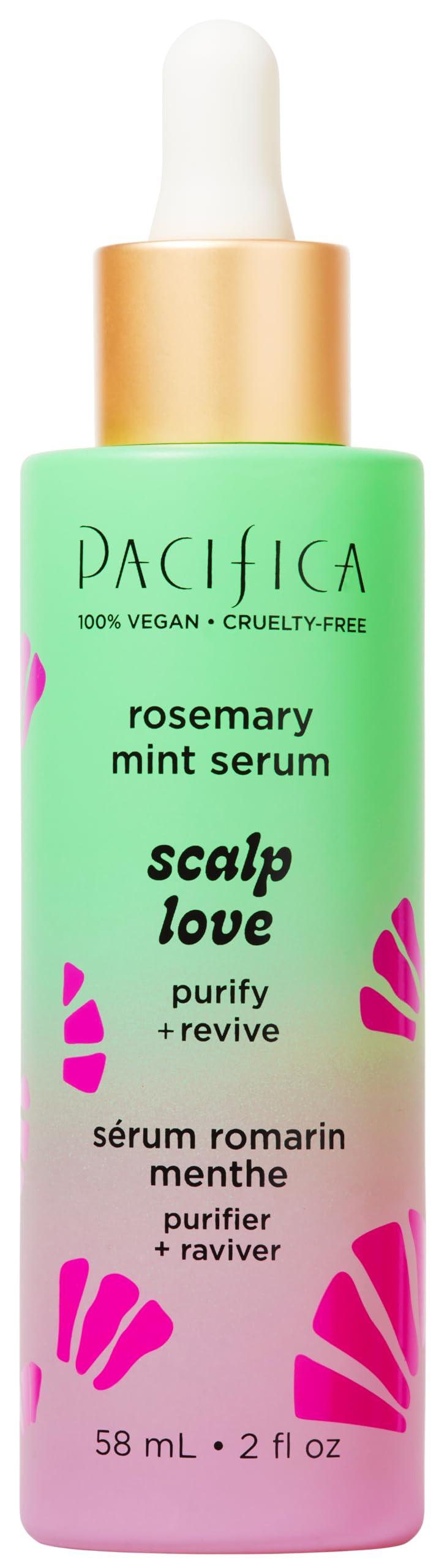 Pacifica Scalp Serum  Rosemary Mint Scalp Love Serum  Scalp Treatment for Dry Itchy Scalp wWitch Hazel for Scalp Detox  Moisturizing Vegan  CrueltyFree 2 oz