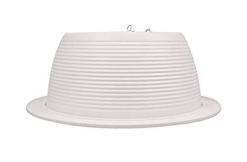 NICOR Lighting 6 inch White Recessed Baffle Trim, Fits 6 inch Housings (17511) - Image 3