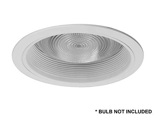 NICOR Lighting 6 inch White Recessed Baffle Trim, Fits 6 inch Housings (17511) - Image 4