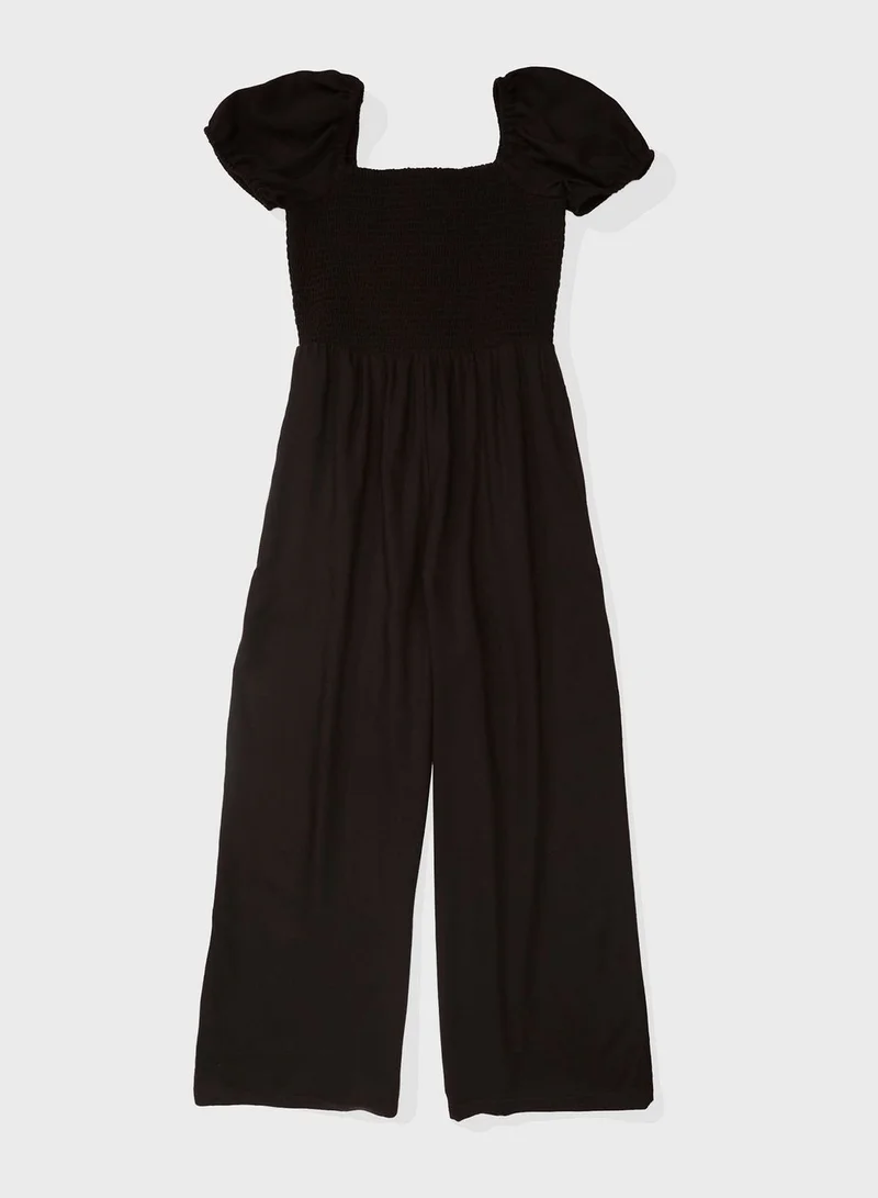 امريكان ايجل Puff Sleeve Jumpsuit