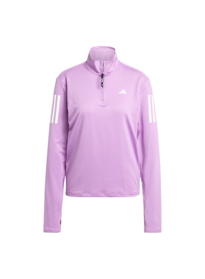 Adidas Own the Run Half-Zip Jacket - Image 1