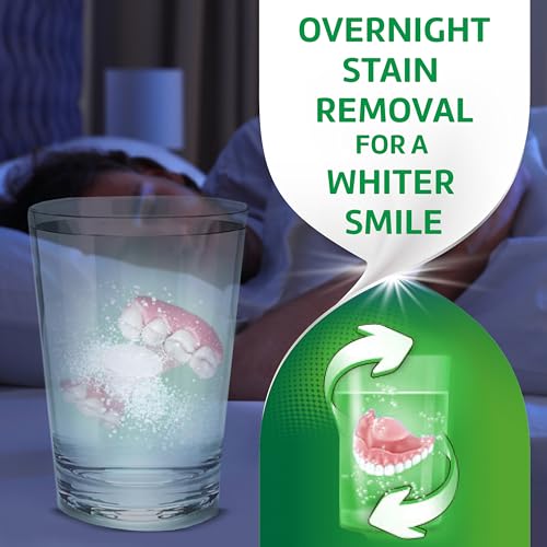 Polident Antibacterial Overnight Denture Cleanser Triplemint - 120 Tablets - Image 2