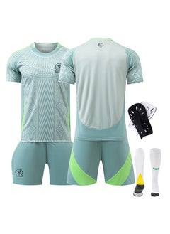 2024 European Cup Mexico Children's Youth Football Jersey Four-Piece Set No Number