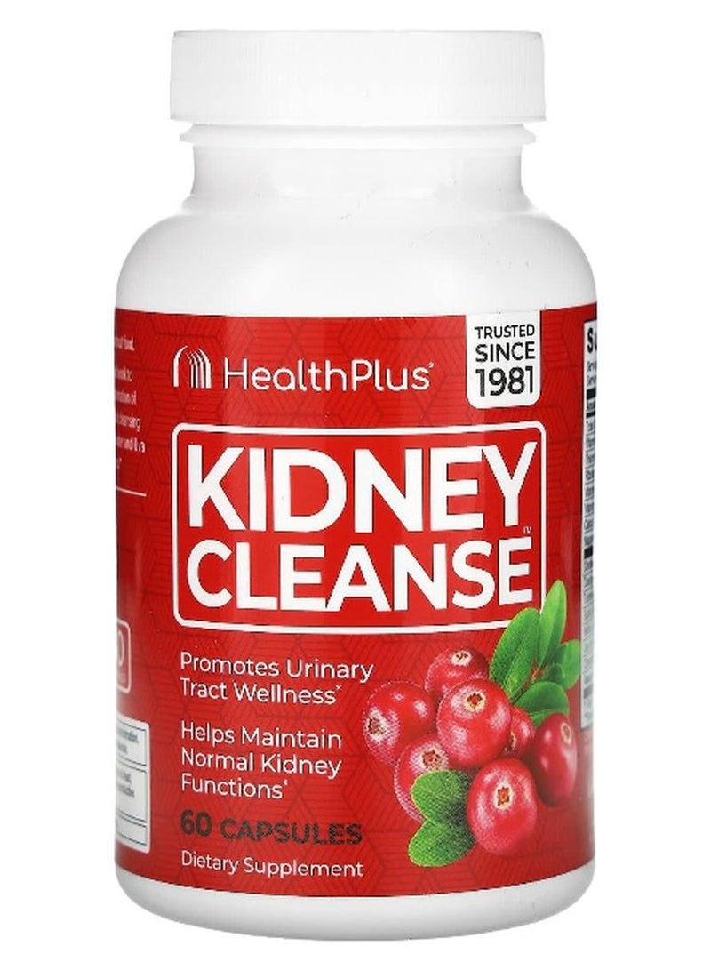 healthplus Health Plus, Kidney Cleanse, 60 Capsules (Packaging may vary) - Image 1