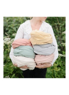 mushie Baby Carrier Wrap Blush  - Image 2