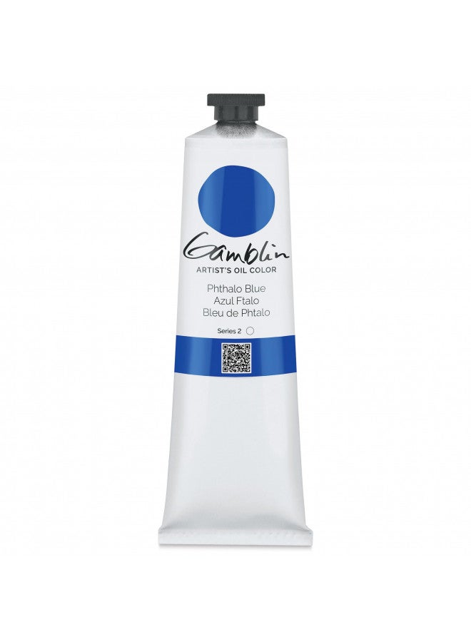 Gamblin Artist Oil Color - Phthalo Blue - 150 ml Tube