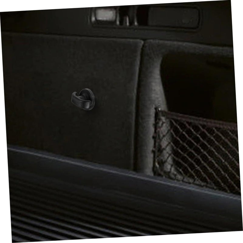 8Pcs Mesh Trunk Hook Auto Cargo Net Hardware Kit Easy Install Luggage Net Hooks Car Boot Organizers Black - Image 5