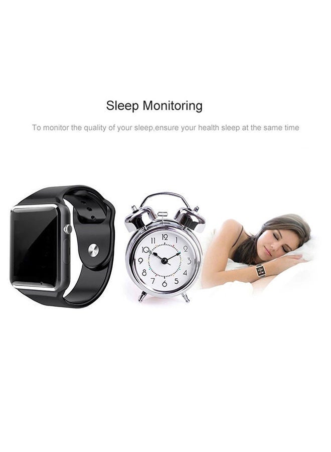 نيبمينينت ساعة يد ذكية متوافقة مع الهواتف بنظام أندرويد طراز A1 أسود - Image 2