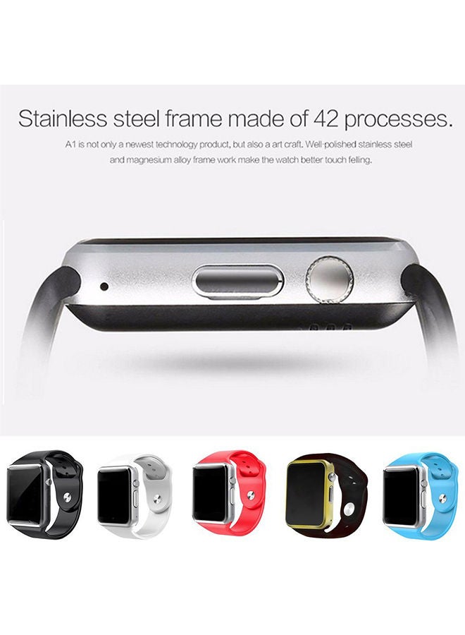 نيبمينينت ساعة يد ذكية متوافقة مع الهواتف بنظام أندرويد طراز A1 أسود - Image 5