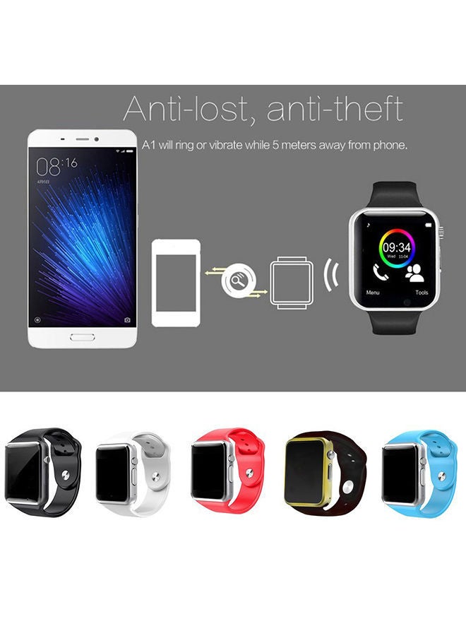 نيبمينينت ساعة يد ذكية متوافقة مع الهواتف بنظام أندرويد طراز A1 أسود - Image 4