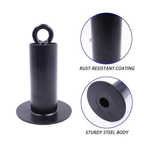 J Bryant Fitness 4.7 inch Length 2 inch Loading Pin LAT Pulley System Pulley Cable Machine Attachment Garage Gym Home Gym Workout Equipments Cable Machine Attachment Fit 2 inch Olympic Weight Plate - Image 4