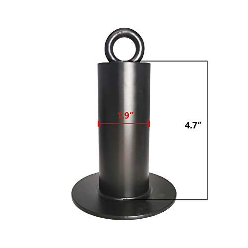 J Bryant Fitness 4.7 inch Length 2 inch Loading Pin LAT Pulley System Pulley Cable Machine Attachment Garage Gym Home Gym Workout Equipments Cable Machine Attachment Fit 2 inch Olympic Weight Plate - Image 3