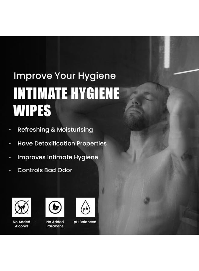 Skin Elements Intimate Hygiene Wipes pH Balanced Wipes With Tea Tree Oil Avoids Itching And Bad Odor Pack Of 30 Individually Wrapped Wipes - Image 5