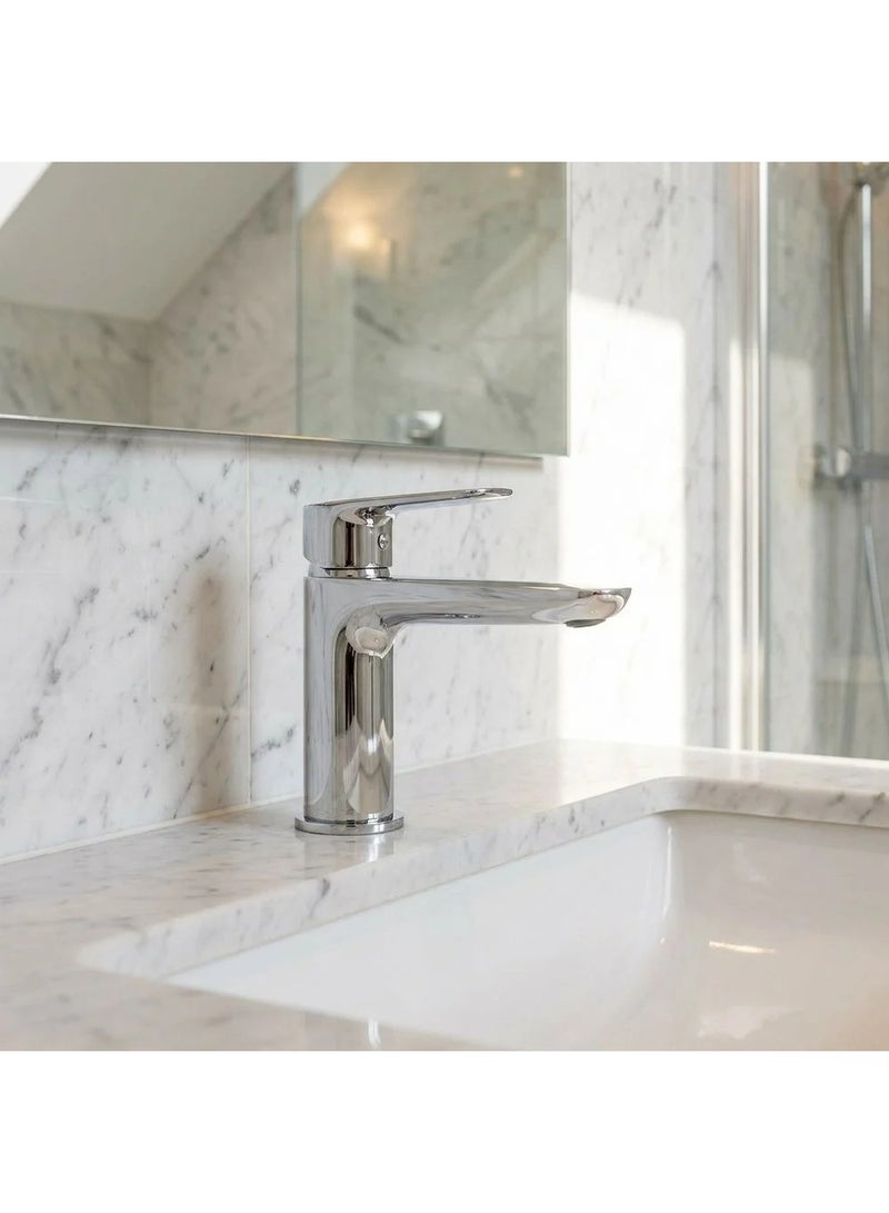 Milano Aliz Basin Mixer With Pop Up Waste - Image 1