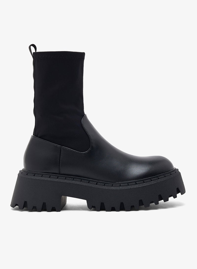ELLA Platform Chelsea Ankle Boots - Image 1