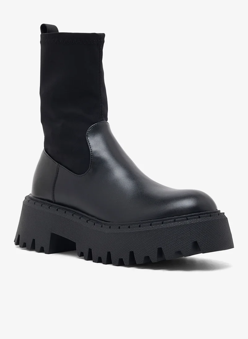 ELLA Platform Chelsea Ankle Boots