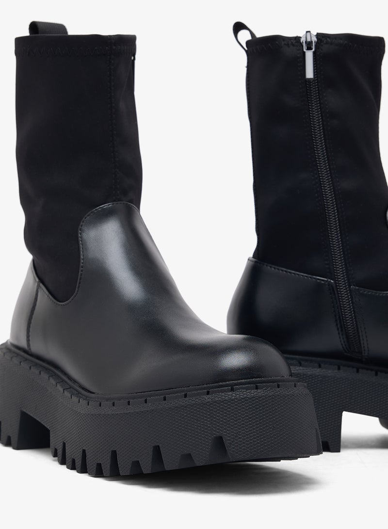ELLA Platform Chelsea Ankle Boots - Image 4