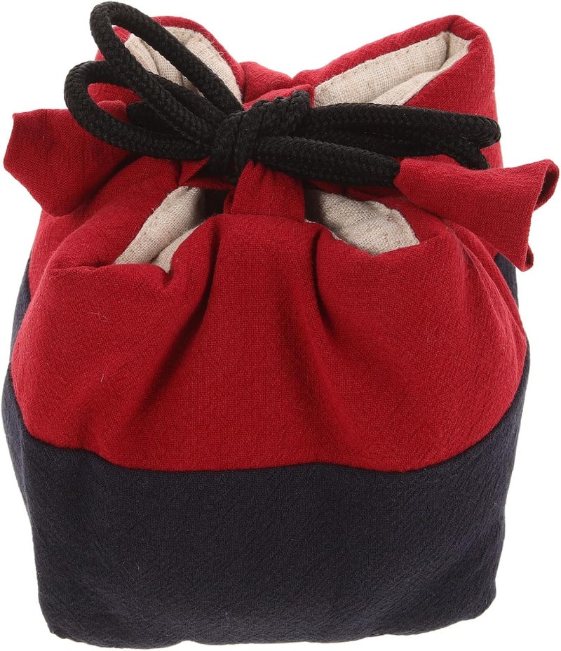 Uonlytech Portable Tea Set Storage Bag Large Wear-resistant Drawstring Teacup Pouch Multi-function Teaware Organizer for Travel and Household Use - Image 1