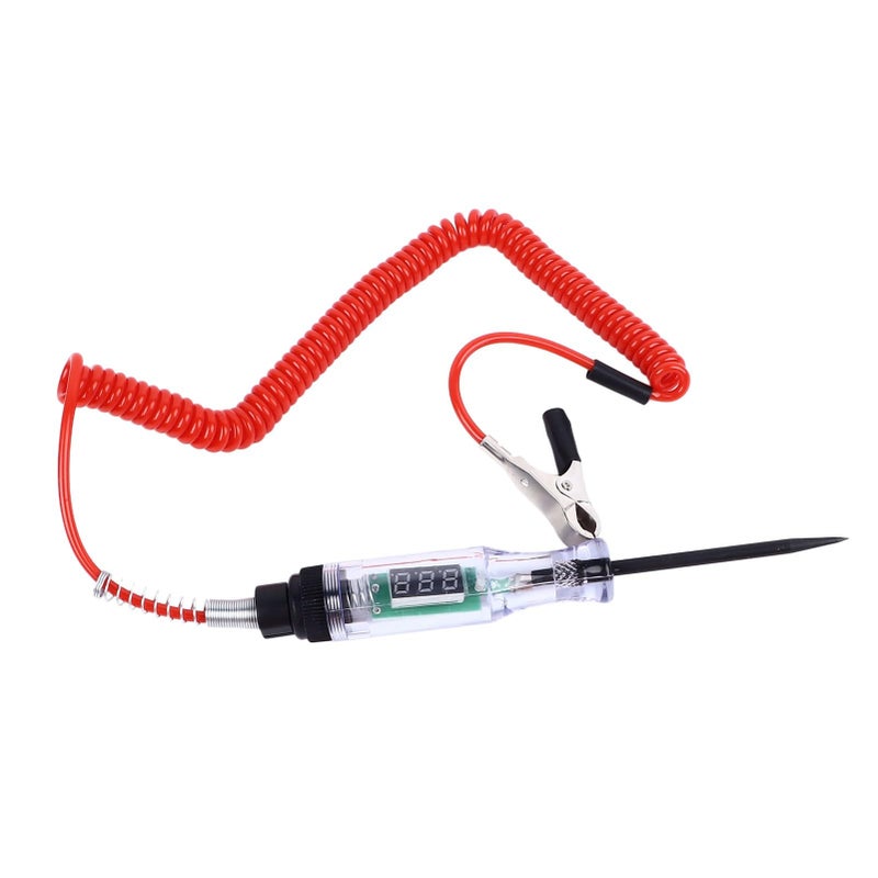 Digital Automotive Circuit Tester with Voltage Display and Indicator Light for Car Repair - Image 3