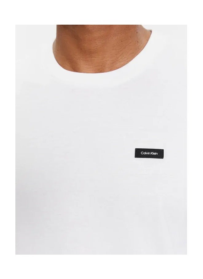 CALVIN KLEIN Regular Fit Cotton T-Shirt  - Image 3