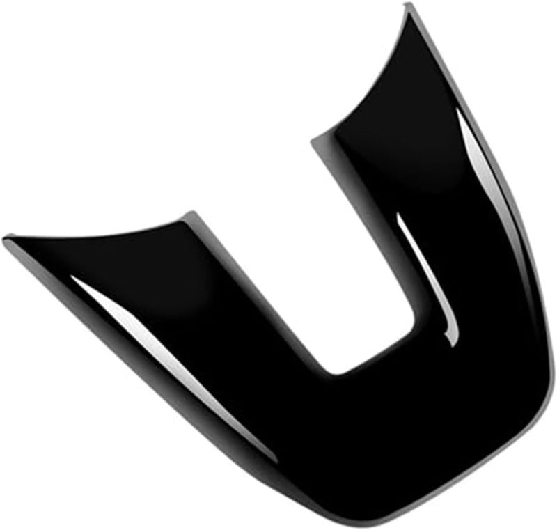 Wivplex Glossy Black V Style Steering Wheel Trim Cover - Image 2