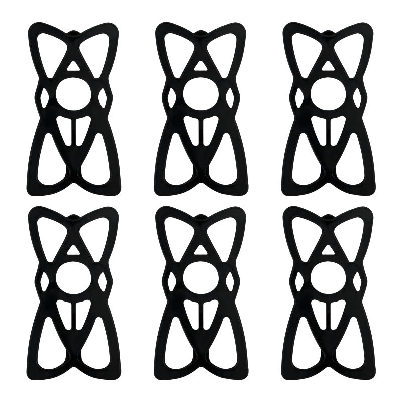 YTFRL 6PCS Motorcycle Phone Mount Tether AntiSlip Silicone Security Band Bike Cellphone Mount Tethers Universal Cycling Phone Holder Grip Strap for Motorcycles Bikes Scooters - Image 3