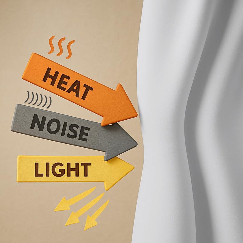 AMALI Elegant Blackout Curtains 2 Panel Set,16 Grommets, Size (L 274 x W 132) cm) for Living Room and Bedroom Shiny Polyester Fabric - Image 5