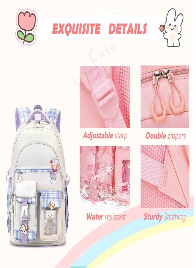 PRLINJSK Kids Backpack for Girls for School - Image 4