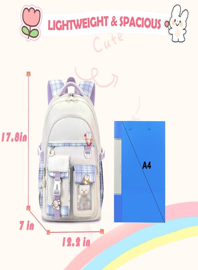 PRLINJSK Kids Backpack for Girls for School - Image 3