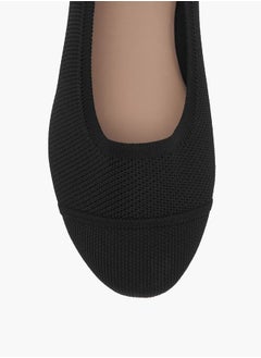 Celeste Women's Panelled Slip-On Ballerina Shoes  - Image 4