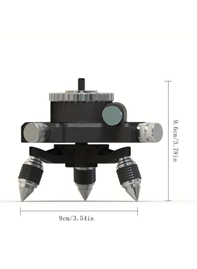 360 Degree Rotating Base Metal Tripod Adapter For Laser Level Upgrade - Image 4
