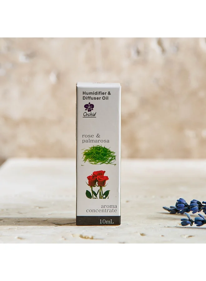 هوم بوكس Orchid Rose and Palmarosa Aroma Concentrate Humidifier and Diffuser Oil - 10 ml