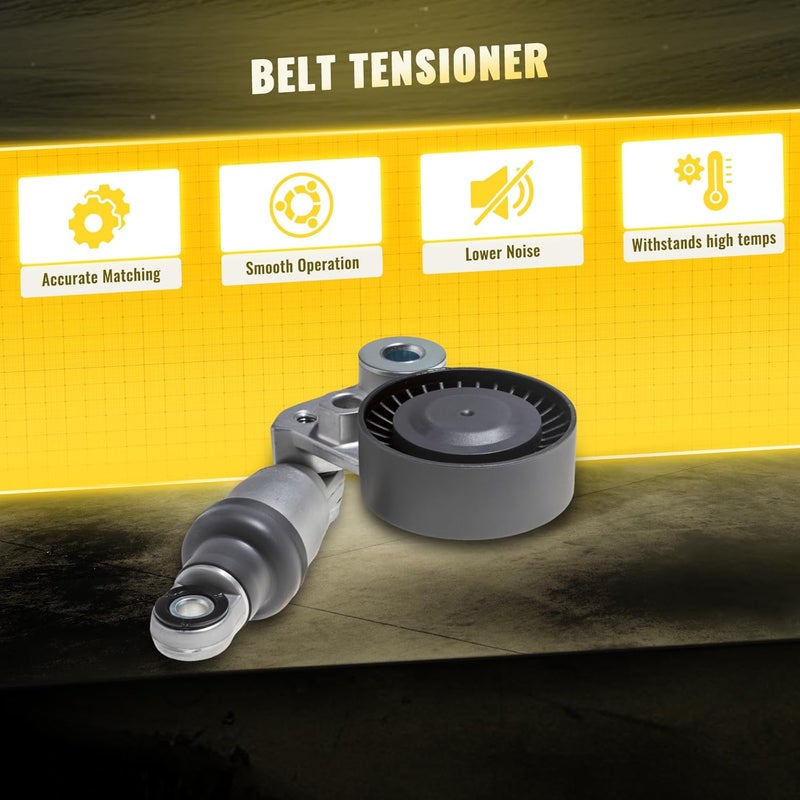 TUCAREST 39104 Drive Belt Tensioner Pulley Assembly for Hyundai and Kia Vehicles - Image 4